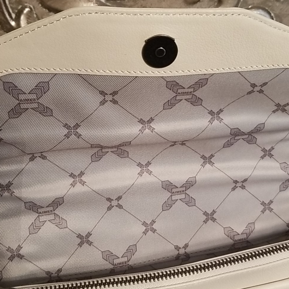 Aimee Kestenberg White Studded Shoulder Bag - Picture 10 of 16
